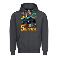 Smoke ready to school crush 5th grade Zipper Hoodie - AdoDesignShop