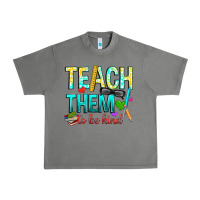 Tornado teach them to be kind Urban Heavy Tee - texasbilliewilder