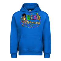 Cobalt bead princess mardi gras Urban Hoodie - LillyAllenDesigns