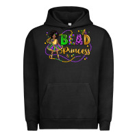 Pigment Black bead princess mardi gras Urban Hoodie - LillyAllenDesigns