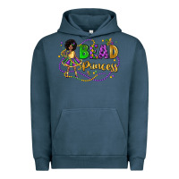 Pigment Midnight Navy bead princess mardi gras Urban Hoodie - LillyAllenDesigns