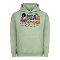 Pigment Oil Green bead princess mardi gras Urban Hoodie - LillyAllenDesigns