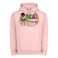 Pigment Salmon bead princess mardi gras Urban Hoodie - LillyAllenDesigns