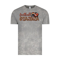 Cloud Rock football grandma with leopard Vintage Tee - texasbilliewilder