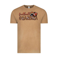 Vintage Camel football grandma with leopard Vintage Tee - texasbilliewilder