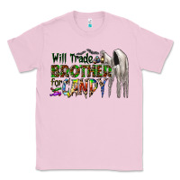 Bubblegum Pink will trade brother for candy Classic Tee - CowhideDigitalArt