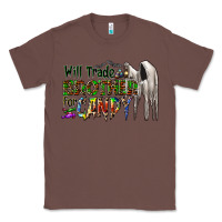 Chestnut will trade brother for candy Classic Tee - CowhideDigitalArt