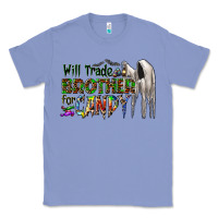Colony Blue will trade brother for candy Classic Tee - CowhideDigitalArt