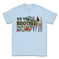 Dusty Blue will trade brother for candy Classic Tee - CowhideDigitalArt