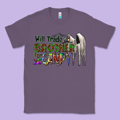 Will Trade Brother For Candy Classic Tee Designed By Cowhidedigitalart