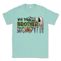 Seafoam will trade brother for candy Classic Tee - CowhideDigitalArt