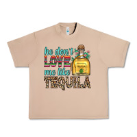 Burro he don t love me like tequila Urban Heavy Tee - Zillion Design Studio