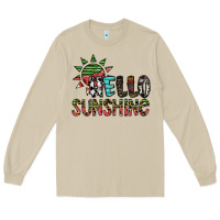 Mushroom hello sunshine Long Sleeve Tee - SublimationCraftShop