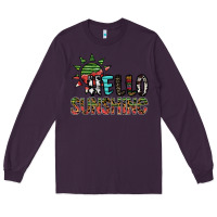 Plum hello sunshine Long Sleeve Tee - SublimationCraftShop