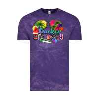 Cloud Purple teacher off duty Vintage Tee - Zillion Design Studio