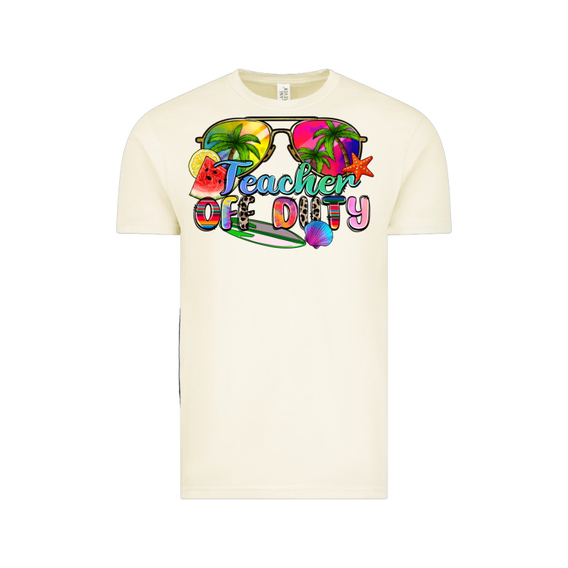 Teacher Off Duty Vintage Tee by Zillion Design Studio | Teevron