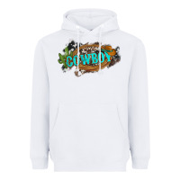 White western cowboy and hat with cactus and cowhide Heavyweight Hoodie - Artiststas