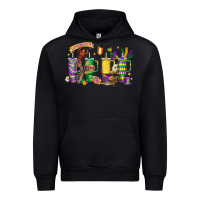 Black obsessive cup disorder mardi gras Urban Hoodie - LillyAllenDesigns