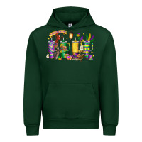Forest Green obsessive cup disorder mardi gras Urban Hoodie - LillyAllenDesigns