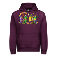 Mauve Wine obsessive cup disorder mardi gras Urban Hoodie - LillyAllenDesigns