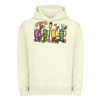 Pigment Pistachio obsessive cup disorder mardi gras Urban Hoodie - LillyAllenDesigns