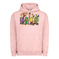 Pigment Salmon obsessive cup disorder mardi gras Urban Hoodie - LillyAllenDesigns