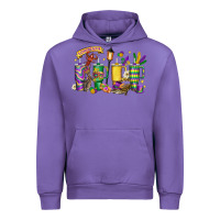 Tulip obsessive cup disorder mardi gras Urban Hoodie - LillyAllenDesigns