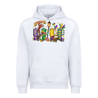 White obsessive cup disorder mardi gras Urban Hoodie - LillyAllenDesigns