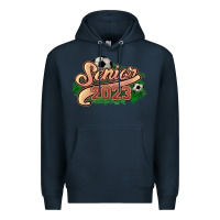 Navy senior 2023 soccer Premium Hoodie - NancyCooperArtShop