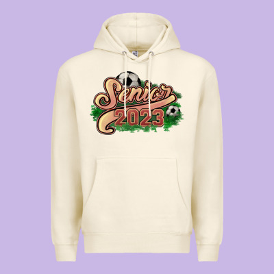 Senior 2023 Soccer Premium Hoodie Designed By Nancycooperartshop