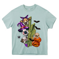 Halloween Cows Heavy Core Tee | Teevron