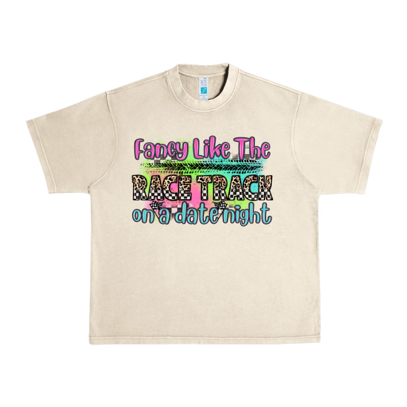 Fancy Like The Race Track On A Date Night Urban Heavy Tee by Zillion Design Studio | Teevron