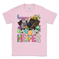 Bubblegum Pink happy easter heifer Classic Tee - Neo Western