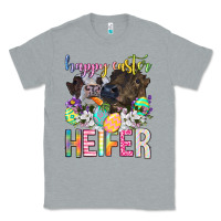 Heather Grey happy easter heifer Classic Tee - Neo Western