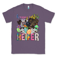 Lavender happy easter heifer Classic Tee - Neo Western