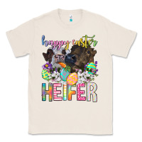 Natural happy easter heifer Classic Tee - Neo Western