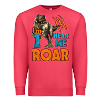 Cardinal i'm one hear me roar dinosaur birthday Premium Sweatshirt - LillyAllenDesigns