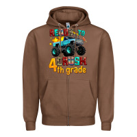 Chestnut ready to school crush 4th grade Zipper Hoodie - AdoDesignShop