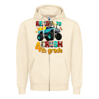 Sandshell ready to school crush 4th grade Zipper Hoodie - AdoDesignShop