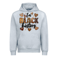Heather Grey i'm black history Urban Hoodie - LillyAllenDesigns