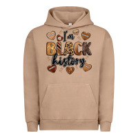 Pigment Burro i'm black history Urban Hoodie - LillyAllenDesigns