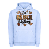 Pigment Grape Ice i'm black history Urban Hoodie - LillyAllenDesigns