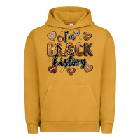 Pigment Peanut Butter i'm black history Urban Hoodie - LillyAllenDesigns