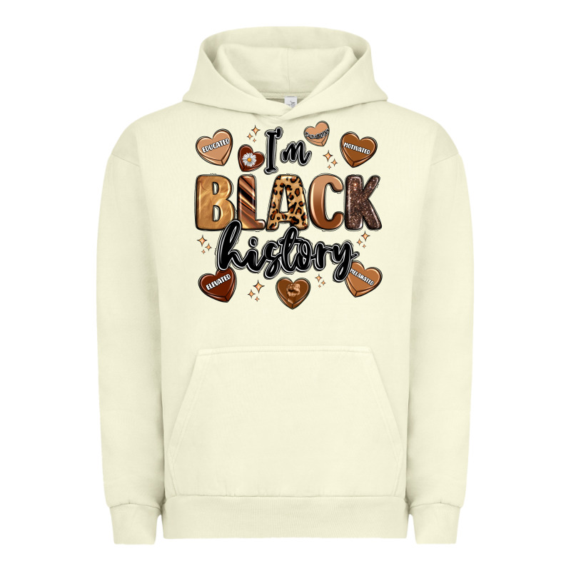 I'm Black History Urban Hoodie by LillyAllenDesigns | Teevron