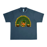 Midnight Navy st patricks day rainbow Urban Heavy Tee - RanaPortraitStore
