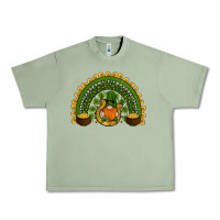 Oil Green st patricks day rainbow Urban Heavy Tee - RanaPortraitStore