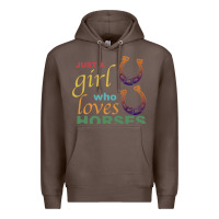 Coffee Just a Girl Who Loves Horses Premium Hoodie - Bettercallsaul