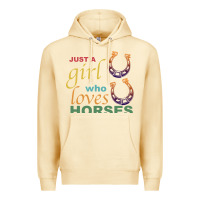 Pina Colada Just a Girl Who Loves Horses Premium Hoodie - Bettercallsaul