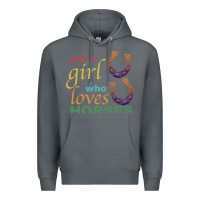Rock Just a Girl Who Loves Horses Premium Hoodie - Bettercallsaul
