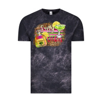 Cloud Black salty vibes Vintage Tee - Zillion Design Studio